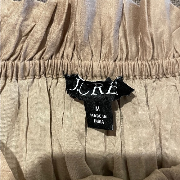 J. Crew Crinkled Gathered Waist Skirt Size M - Picture 7 of 8